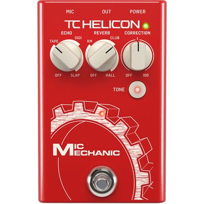 Педаль эффектов TC Helicon VoiceTone Mic Mechanic 2