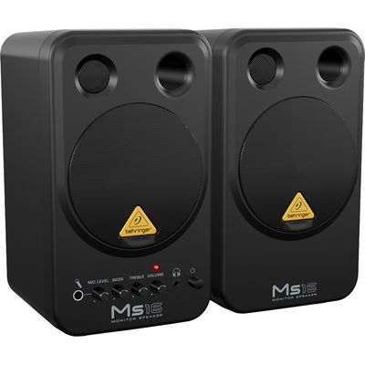 Студийные мониторы Behringer MS16, изображение 2