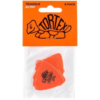 Набор медиаторов Dunlop 431P.60 Tortex Triangle, Количество медиаторов: Набор