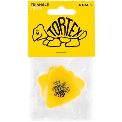 Набор медиаторов Dunlop 431P.73 Tortex Triangle, Количество медиаторов: Набор