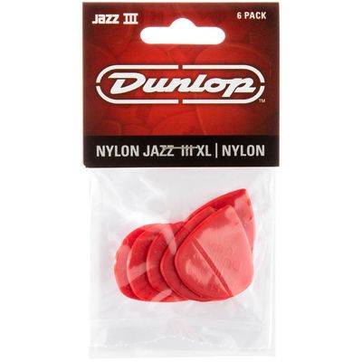Набор медиаторов Dunlop 47PXLN Nylon Jazz III XL, Количество медиаторов: Набор