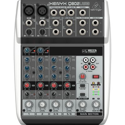 Микшерный пульт Behringer Q802USB