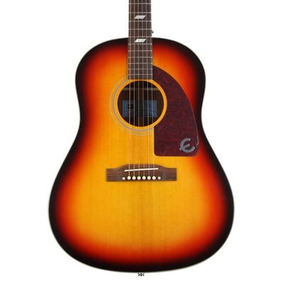Гитара электроакустическая Epiphone Masterbilt Texan Faded Cherry Aged Gloss, изображение 2