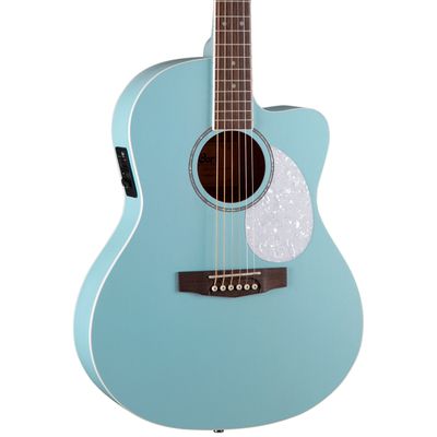 Гитара электроакустическая Cort Jade Classic Sky Blue Open Pore, изображение 2