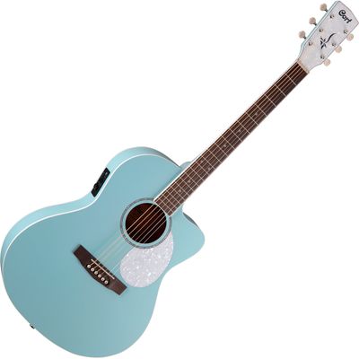 Гитара электроакустическая Cort Jade Classic Sky Blue Open Pore