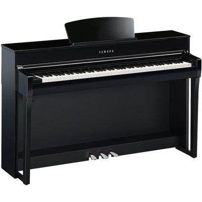 Цифровое пианино Yamaha CLP-735 Polished Ebony, изображение 2