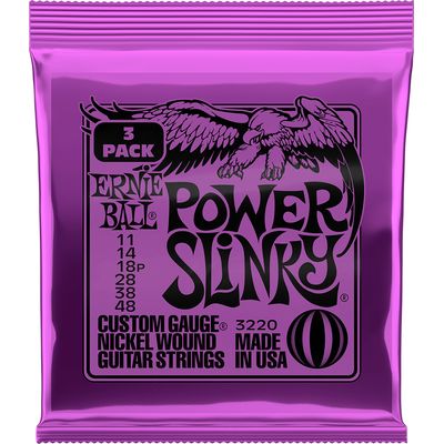 Струны для электрогитары Ernie Ball 3220 11-48