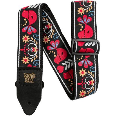 Ремень Ernie Ball Jacquard Redbird Rising P04667
