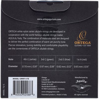Струны для укулеле Ortega UWNY-4-TE, изображение 2