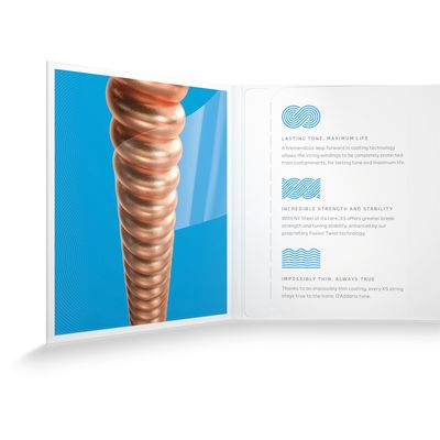 Струны для 12-ти струнной гитары D'Addario XSAPB1047-12 10-47, изображение 4