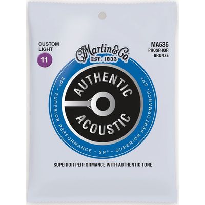 Струны для акустической гитары Martin MA535 11-52