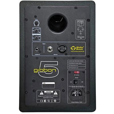Студийный монитор Monkey Banana Gibbon 5 Black, Цвет: Черный, изображение 3
