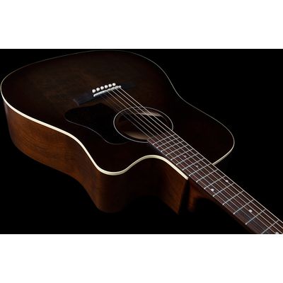 Гитара электроакустическая Art & Lutherie Americana Bourbon Burst CW QIT, изображение 6