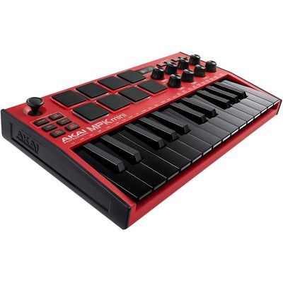 MIDI-клавиатура AKAI Pro MPK Mini Red MK3, изображение 2
