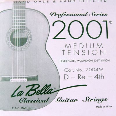 Cтруна для классической гитары La Bella 2004M