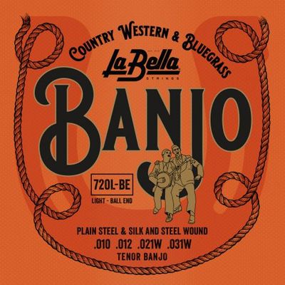 Струны для банджо La Bella 720L-BE