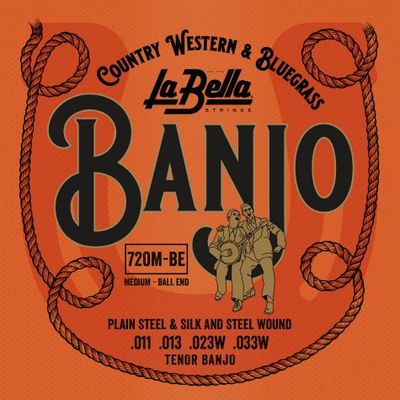 Струны для банджо La Bella 720M-BE