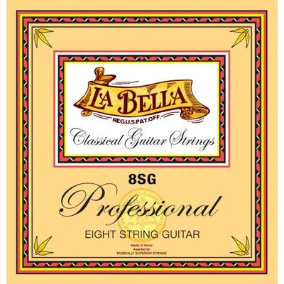 Струны для классической гитары La Bella 8SG
