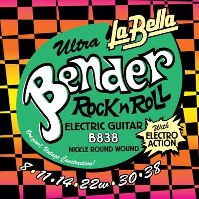 Струны для электрогитары La Bella B838