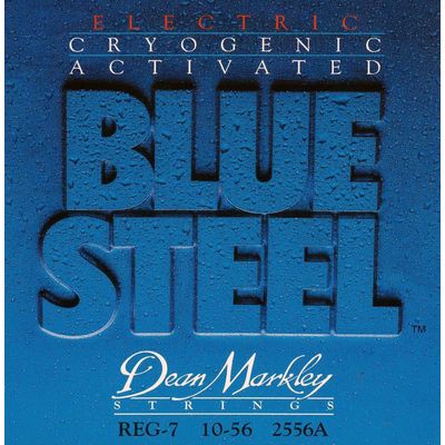 Струны для электрогитары Dean Markley 2556A Blue Steel 10-56