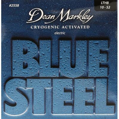 Струны для электрогитары Dean Markley 2558 Blue Steel 10-52