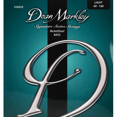 Струны для бас-гитары Dean Markley 2602A Signature Nickel Steel 40-100
