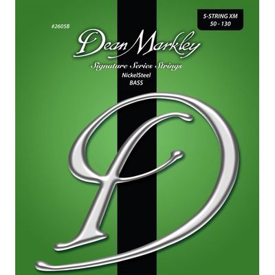 Струны для бас-гитары Dean Markley 2605B Signature Nickel Steel 50-130 5-Strings