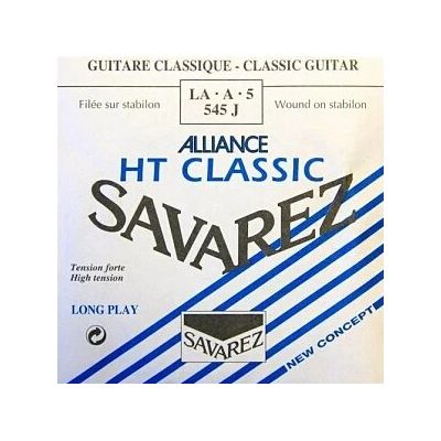 Струна для классической гитары Savarez 545J Alliance HT Classic Forte