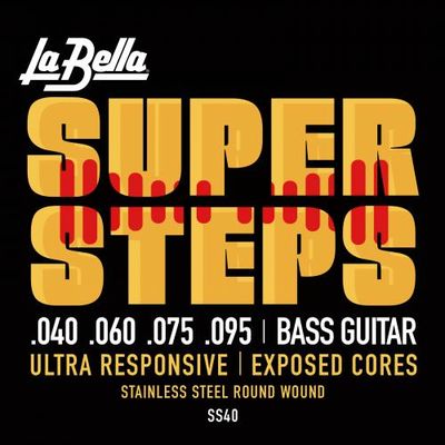 Струны для бас-гитары La Bella SS40