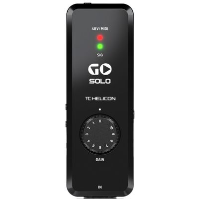 Аудиоинтерфейс TC Helicon Go Solo