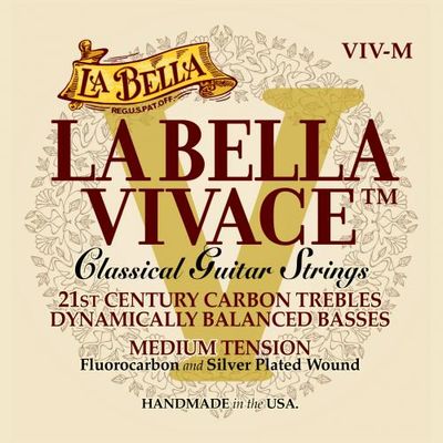 Струны для классической гитары La Bella VIV-M