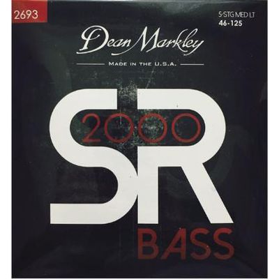Струны для бас-гитары Dean Markley 2693 SR2000 46-125 5-Strings