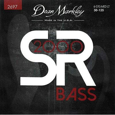 Струны для бас-гитары Dean Markley 2697 SR2000 30-125 6-Strings