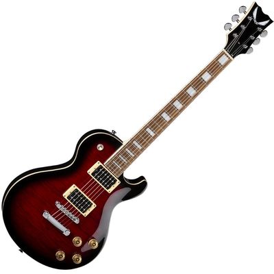 Электрогитара Dean Thoroughbred X Flame Top Trans Red