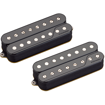 Комплект звукоснимателей Fishman PRF-CO8-SB2 Fluence Open Core Classic 8-String Black Set