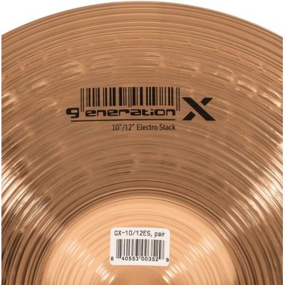 Тарелка Meinl 10"/12" Stack GX-10/12ES, изображение 8
