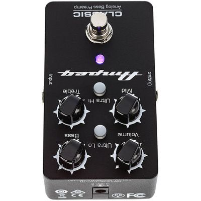 Предусилитель для бас-гитары Ampeg Classic Analog Bass Preamp, изображение 3