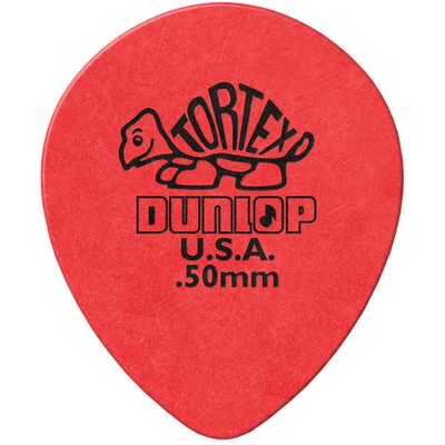 Медиатор Dunlop 413R.50 Tortex Tear Drop .50