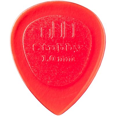 Медиатор Dunlop 474R1.0 Stubby Jazz 1.0