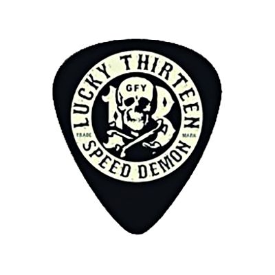 Медиатор Dunlop L15R.60 Lucky 13 Speed Demon .60