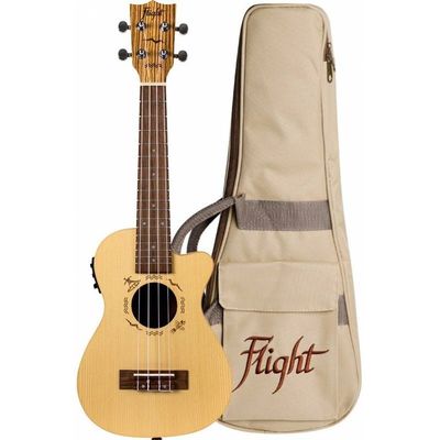 Укулеле Flight DUC328 CEQ SP/ZEB, изображение 2