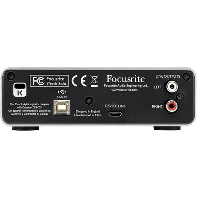 Аудиоинтерфейс Focusrite iTrack Solo, изображение 4