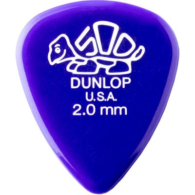 Набор медиаторов Dunlop 41P2.0 Delrin 500 2.0, Количество медиаторов: Набор, изображение 3