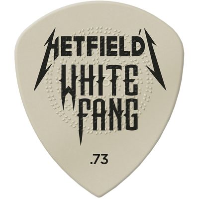 Медиатор Dunlop PH122R.73 Hetfield's White Fang Custom Flow .73