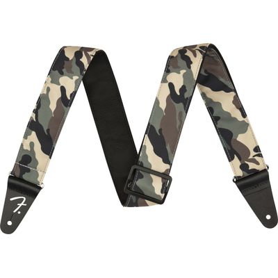 Ремень Fender 2" Camo Strap Woodland