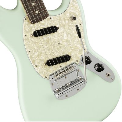 Электрогитара Fender American Performer Mustang RW Satin Sonic Blue, изображение 3