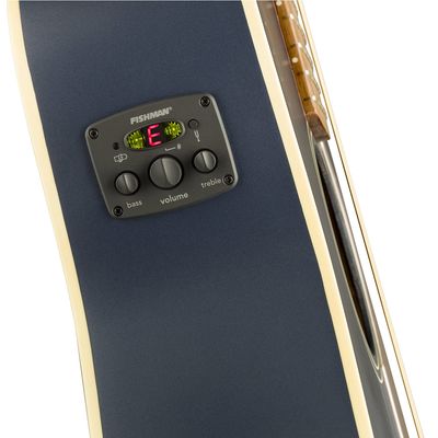 Гитара электроакустическая Fender Malibu Player WN Midnight Satin, изображение 5