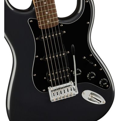 Гитарный набор Fender Squier Affinity Stratocaster HSS Pack LRL Charcoal Frost Metallic, изображение 4