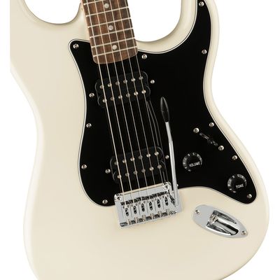 Электрогитара Fender Squier Affinity Stratocaster HH LRL Olympic White, изображение 3
