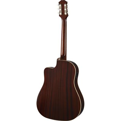 Гитара электроакустическая Epiphone J-45 EC Aged Vintage Sunburst, изображение 2